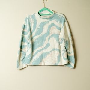 Anthropologie Sleeping on Snow Mock Neck Sweater